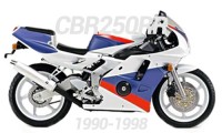 90-98 CBR250RR Fairings