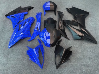Alien Blue and White 2009-2014 S1000RR Motorcycle Fairing