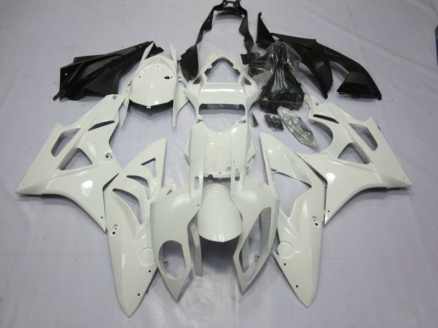 Alien Blue and White 2009-2014 S1000RR Motorcycle Fairing