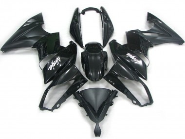 Black Kit 2009-2011 Ninja 650R Motorcycle Fairing