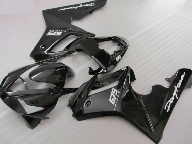 Black Triple 2006-2008 Daytona 675 Motorcycle Fairing