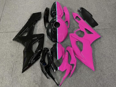 Black and Pink 2005-2006 GSXR 1000 Motorcycle Fairing