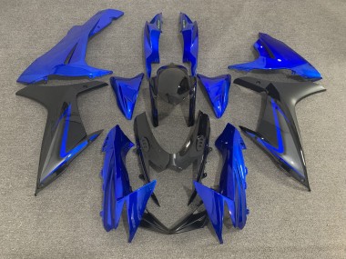 Blue Black and Grey 2011-2024 GSXR 600-750 Motorcycle Fairing