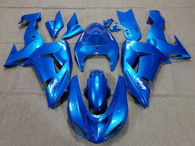 Blue Ninja 2006-2007 ZX10R Motorcycle Fairing Blue Ninja 2006-2007 ZX10R Motorcycle Fairing