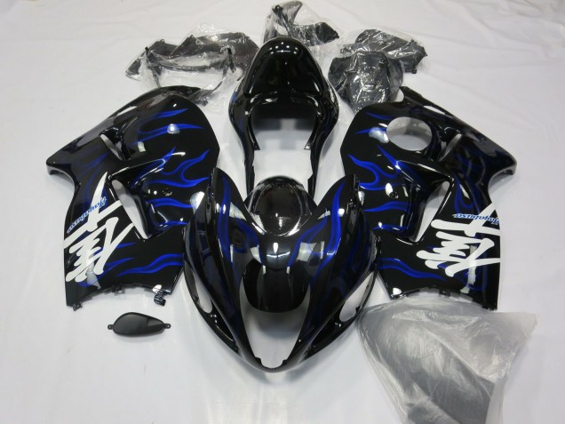 Blue Swirl 1997-2007 GSXR 1300 Hayabusa Motorcycle Fairing Blue Swirl 1997-2007 GSXR 1300 Hayabusa Motorcycle Fairing