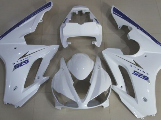 Blue White OEM Style 2009-2012 Daytona 675 Motorcycle Fairing Blue White OEM Style 2009-2012 Daytona 675 Motorcycle Fairing