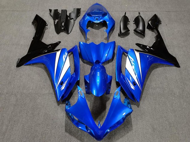 Blue White and Black 2007-2008 R1 Motorcycle Fairing