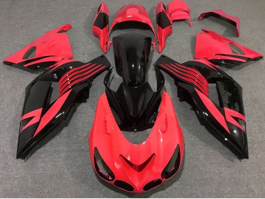 Bright Red 2006-2011 ZX14R Motorcycle Fairing