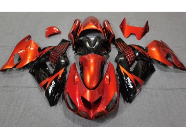 Burnt Orange Black 2006-2011 ZX14R Motorcycle Fairing