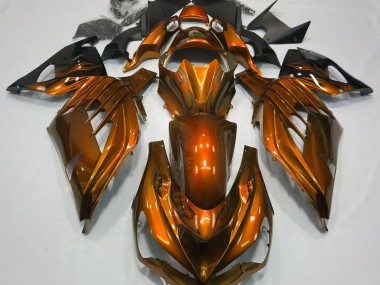 Burnt Orange Gloss 2012-2021 ZX14R Motorcycle Fairing