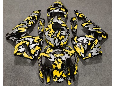 Camo & YELLOW 2005-2006 CBR600RR Motorcycle Fairing