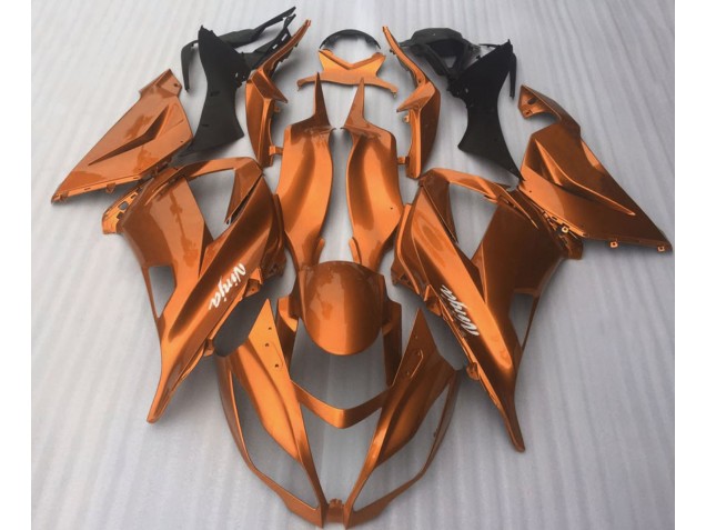 Candy Orange Gloss 2016-2019 ZX10R Motorcycle Fairing Candy Orange Gloss 2016-2019 ZX10R Motorcycle Fairing