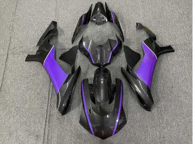 Carbon Fiber & Purple 2015-2019 R1 Motorcycle Fairing