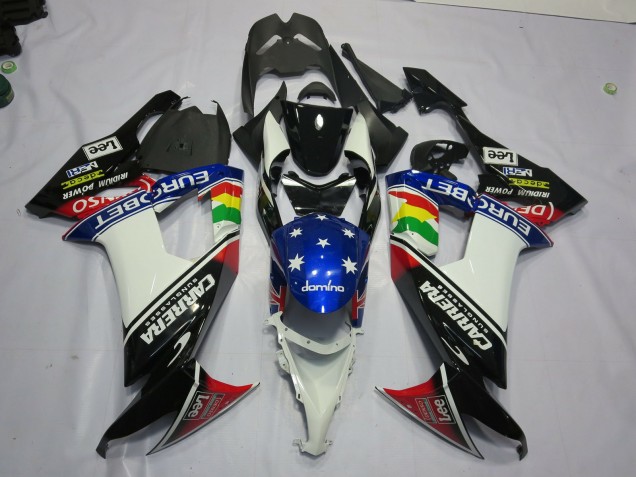 Carrera 2008-2010 ZX10R Motorcycle Fairing Carrera 2008-2010 ZX10R Motorcycle Fairing