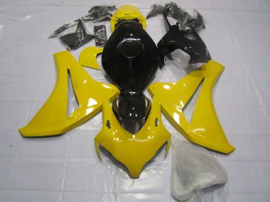 Clear Yellow and Black 2008-2011 CBR1000RR Motorcycle Fairing