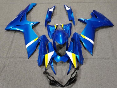 Custom Blue 2011-2024 GSXR 600-750 Motorcycle Fairing
