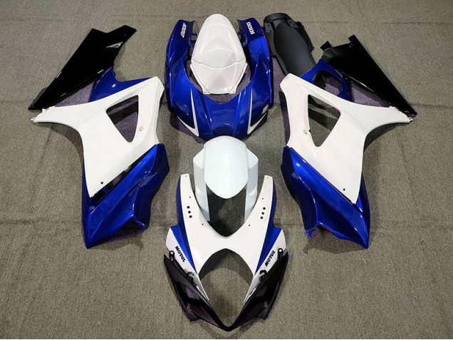 Custom Design Blue 2007-2008 GSXR 1000 Motorcycle Fairing