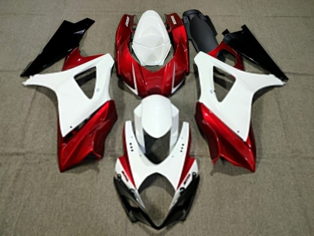 Custom Design Red 2007-2008 GSXR 1000 Motorcycle Fairing