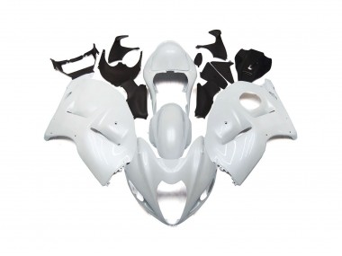 Custom Pearl White 1997-2007 GSXR 1300 Hayabusa Motorcycle Fairing