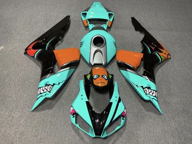 Cyan Shark 2006-2007 CBR1000RR Motorcycle Fairing