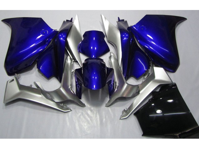 Deep Blue and Silver 2010-2013 VFR1200 Motorcycle Fairing