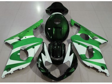 Deep Green 2000-2002 GSXR 1000 Motorcycle Fairing