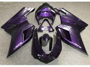 Deep Purple 2007-2014 Ducati 848 1098 1198 Motorcycle Fairing