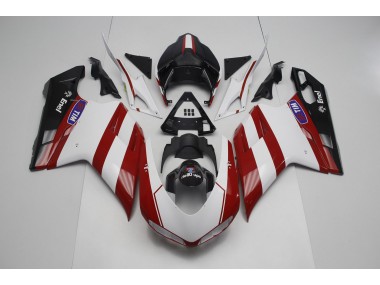 Deep Red 2007-2014 Ducati 848 1098 1198 Motorcycle Fairing
