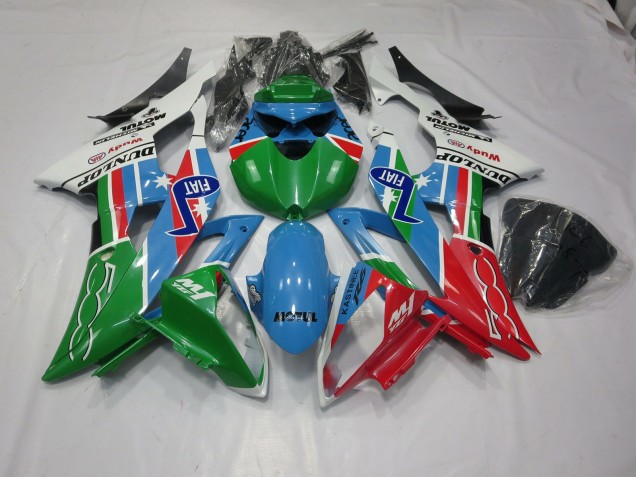 Dunlop Design 2008-2016 R6 Motorcycle Fairing