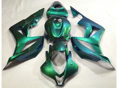 Emerald Green Plain 2007-2008 CBR600RR Motorcycle Fairing