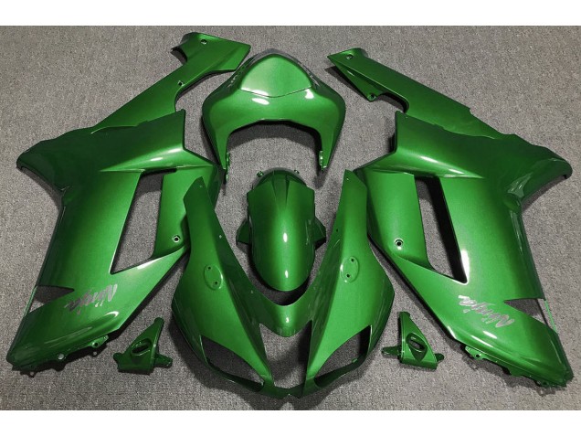 Forest Green 2007-2008 ZX6R Motorcycle Fairing