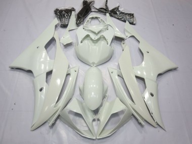 Full Gloss White 2008-2016 R6 Motorcycle Fairing