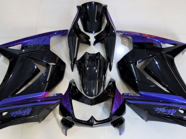 Gloss Black & Blue 2008-2012 Ninja 250 Motorcycle Fairing