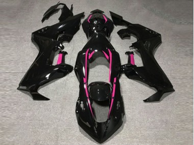 Gloss Black & Pink Lining 2017-2023 CBR1000RR Motorcycle Fairing