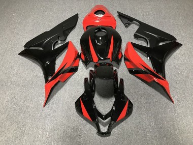 Gloss Black & Red 2007-2008 CBR600RR Motorcycle Fairing