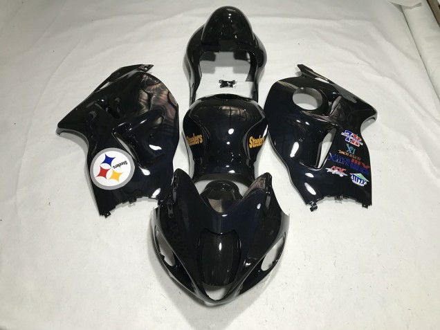 Gloss Black Team Logo 1997-2007 GSXR 1300 Hayabusa Motorcycle Fairing