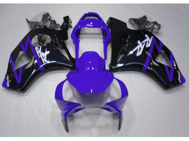 Gloss Black and Purple 2002-2003 CBR954RR Motorcycle Fairing