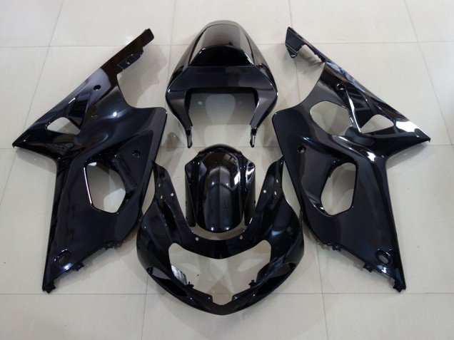 Gloss Black 2000-2002 GSXR 1000 Motorcycle Fairing