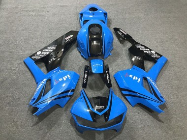Gloss Blue & Logos 2013-2023 CBR600RR Motorcycle Fairing