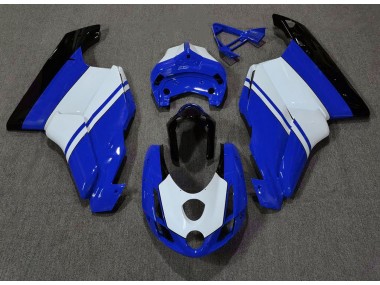 Gloss Blue & White 2003-2004 Ducati 749 999 Motorcycle Fairing