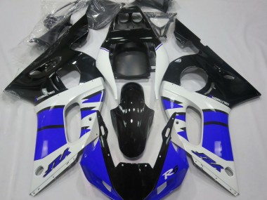 Gloss Blue and Black 1998-2002 R6 Motorcycle Fairing