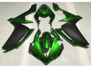 Gloss Green & Black 2007-2008 R1 Motorcycle Fairing