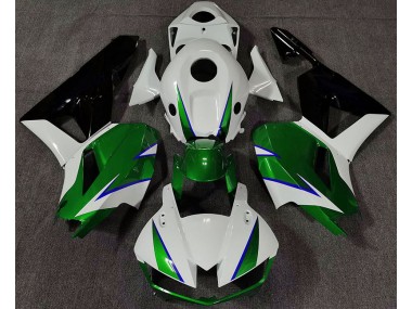 Gloss Green White and Blue 2013-2023 CBR600RR Motorcycle Fairing