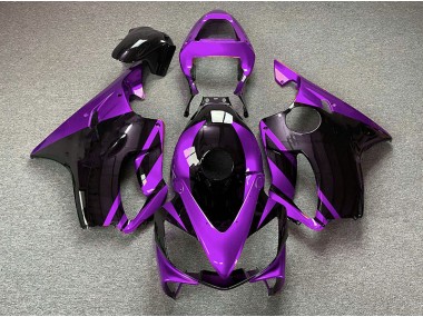 Gloss Purple and Black 2001-2003 CBR600 F4i Motorcycle Fairing