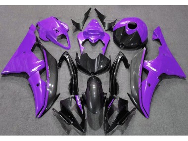 Gloss Purple and Carbon 2008-2016 R6 Motorcycle Fairing