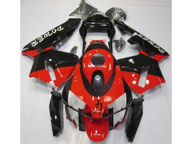 Gloss Red Power 2003-2004 CBR600RR Motorcycle Fairing