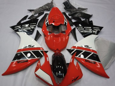 Gloss Red White and Black 2012-2014 R1 Motorcycle Fairing