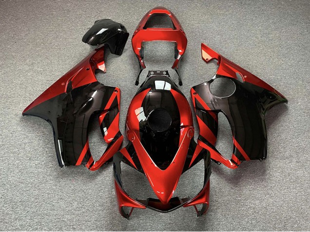 Gloss Red and Black 2001-2003 CBR600 F4i Motorcycle Fairing Gloss Red and Black 2001-2003 CBR600 F4i Motorcycle Fairing