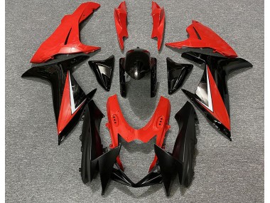 Gloss Red and Black 2011-2024 GSXR 600-750 Motorcycle Fairing