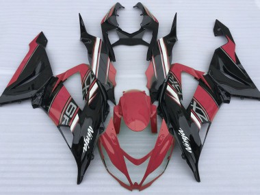 Gloss Red and Black 2013-2018 ZX6R Motorcycle Fairing